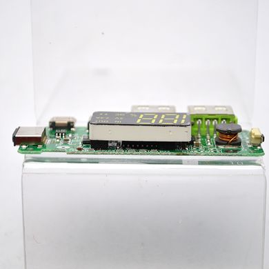 Модуль PowerBank з LCD дисплеєм на платі 3x USB 5В, 2А