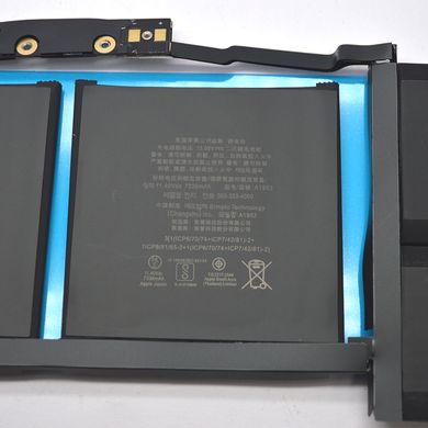 Аккумулятор A1953 Apple Macbook Pro Retina 15" (2018) A1990 (11,4V, 86.3Wh, 7336mAh) APN:613-3376 Original/Оригинал