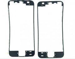 Рамка дисплея LCD iPhone 5S Black з термоклеєм