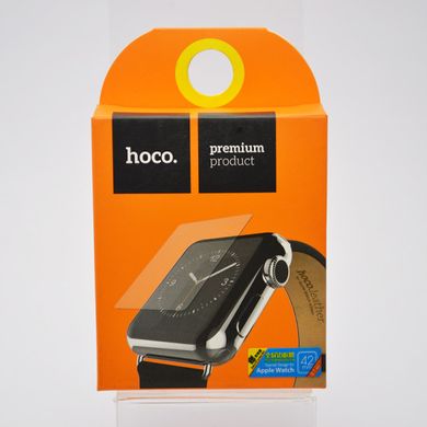 Защитное стекло Hoco Full Rim 0.1mm для iWatch 42mm Black