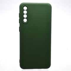 Чохол накладка Silicon Case Full Camera Lakshmi для Samsung A30s/A50 Galaxy A307/A505 Dark Green