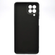 Чохол з патріотичним принтом Silicone Case Print Тризуб для Samsung M53 Galaxy M536 Black/Чорний