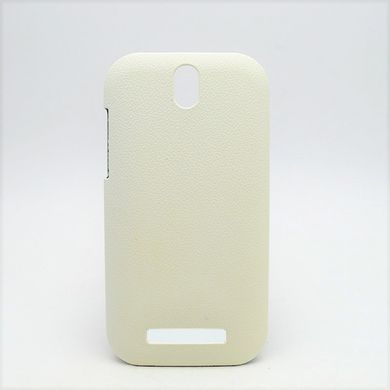Чехол накладка JZZS Leather for HTC Desire SV T326E White