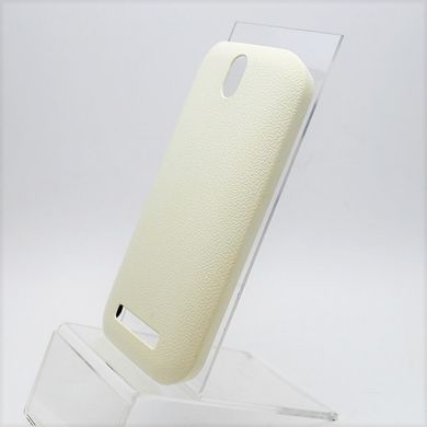 Чехол накладка JZZS Leather for HTC Desire SV T326E White
