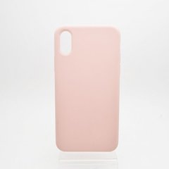 Чехол накладка XO Silicone Case for iPhone X/ iPhone XS (Pink)