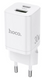 Зарядний пристрій Hoco N13 Bright Dual USB (PD+QC 3.0) 30W з кабелем Type-C to Type-C White