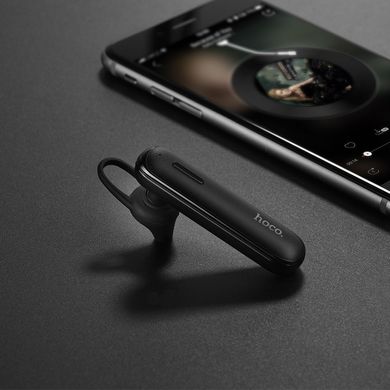 Гарнитура Bluetooth Hoco E36 Black/Черная