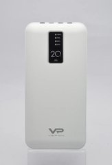Зовнішній акумулятор PowerBank Veron VR966 20000 mAh White
