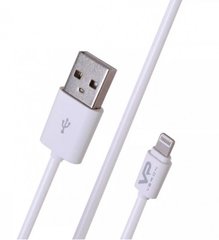Кабель USB Veron LV033 (Lightning) (1m) White (тех.пакет)