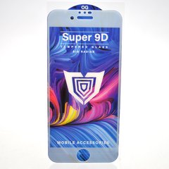 Защитное стекло Snockproof Super 9D для iPhone 6/7/8/SE 2020/SE 2022 White