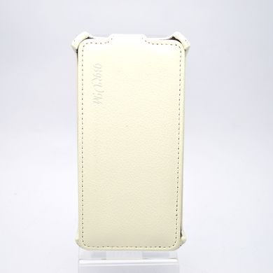 Чехол книжка Brum Exclusive HTC One 801e M7 Белый