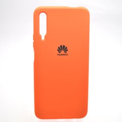 Чохол накладка Silicon Case Full Cover для для Huawei P Smart Pro Orange