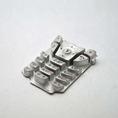 Клавіатура Motorola C115 Silver HC