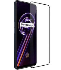Захисне скло SKLO 5D для Realme 9 4G/Realme 9 Pro+ Black/Чорна рамка