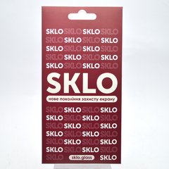 Защитное стекло SKLO 3D для iPhone Xs Max/iPhone 11 Pro Max Black/Черная рамка