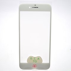 Скло LCD iPhone 7 з рамкою та OCA White Original 1:1