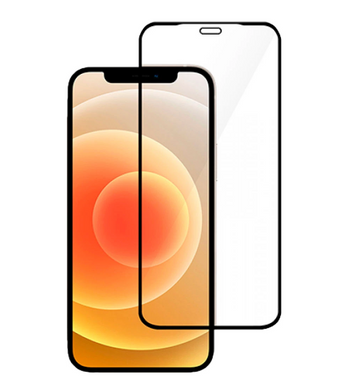 Защитное стекло Hoco DG1 для iPhone 12/12 Pro 6,1" Black