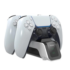 Зарядна станція для джойстиків PlayStation 5 DualSense Aolion AL-P5009 White