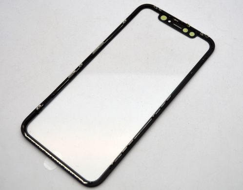 Стекло LCD Apple iPhone XR с рамкой и OCA Black Original/Оригинал 1:1