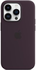 Чехол накладка для iPhone 14 Pro Max (6.7) Silicone Case with MagSafe Elderberry