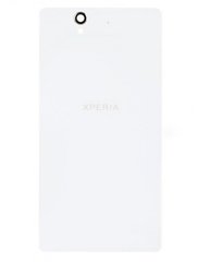 Задня кришка для телефону Sony C6603 Xperia Z White Original TW