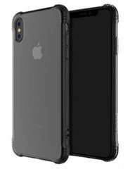 Чохол з посиленими кутами для IPhone Xs Max Hoco Armor Case Series Shatterproof Soft Case Black