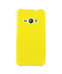 Чохол накладка Original Silicon Case Samsung J110 Galaxy j1 Ace Yellow