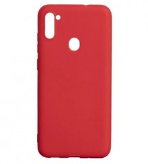Чехол накладка SMTT Case for Samsung A115/M115 Galaxy A11/M11 Red