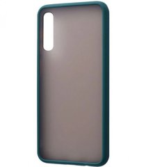 Чохол з напівпрозорою задньою кришкою Matte Color Case TPU для Samsung Galaxy A30s/A50 (A307F/A505F) Green