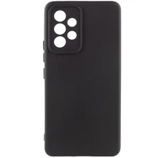 Силиконовый чехол накладка Silicon Case Full Camera Lakshmi для Samsung A33 Galaxy A336 Black/Черный