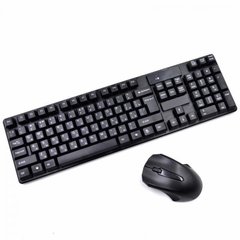 Игровой набор (беспроводные клавиатура + мышь) Jedel TJ-808 (Black)