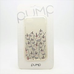 Чохол з малюнком (принтом) Pump Transperency Case для iPhone 7/8 Attentive Unicorns