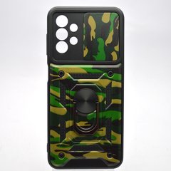 Чехол противоударный Armor Case CamShield для Samsung A135 Galaxy A13 Army Green/Камуфляж