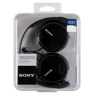 Наушники большие проводные Sony MDR-ZX110 Black