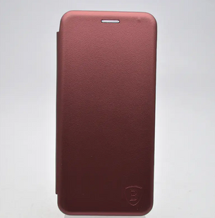 Чохол книжка Baseus Premium для Samsung M30 Galaxy M305 Burgundy