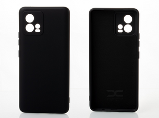Чохол накладка Silicon Case Full Camera для Moto G72 Black/Чорний