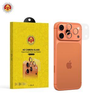 Защитное стекло на камеру Monkey King AG Camera Glass для iPhone 17 Pro Orange