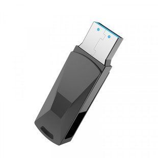 Флеш-драйв HOCO UD5 Wisdom High Speed USB 3.0 128GB Black