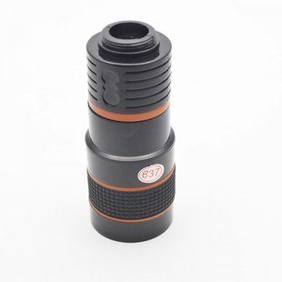 Лінза для селфі "8x Zoom Mobile Phone Telescope" Black
