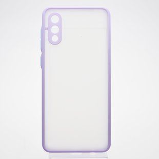 Чехол с полупрозрачной задней крышкой Matte Color Case TPU для Samsung Galaxy A022 Galaxy A02 Лиловый