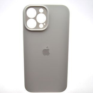 Силіконовий чохол накладка Silicon Case Full Camera для iPhone 13 Pro Max White