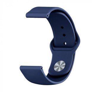 Ремешок для Xiaomi Amazfit Bip/Samsung 20mm Midnight blue/Темно-синий
