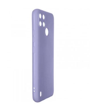 Чехол накладка Silicon Case Full Cover для Realme C21Y/C25Y Lilac