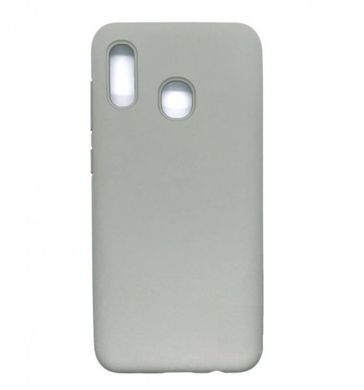 Чехол накладка Full Silicon Cover for Samsung A205/A305 Galaxy A20/A30 Gray (C)