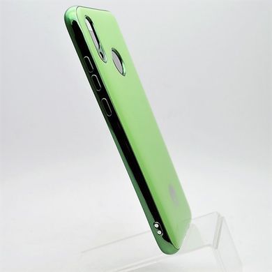 Чохол глянцевий з логотипом Glossy Silicon Case для Huawei P Smart 2019 / Honor 10 Lite Green