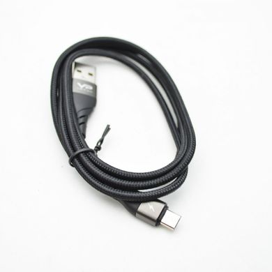 Кабель USB Veron MV09 (MicroUSB) (1m) 2.4A Black