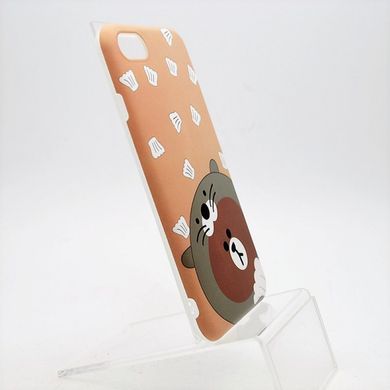 Чехол Cute Imd Case с подставкой Pop Socket для iPhone 7/8 Mix
