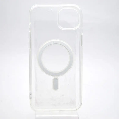 Чехол накладка с MagSafe Clear Case для iPhone 14 Plus Packing Прозрачный
