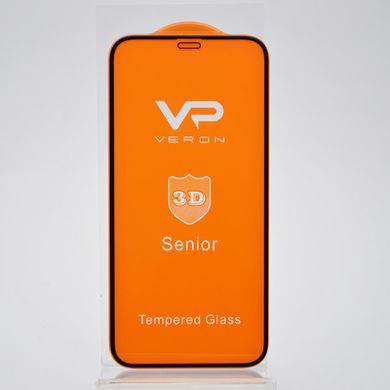 Защитное стекло Veron 3D Tempered Glass Senior Protector для iPhone 12 Mini 5.4'' (Black)
