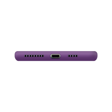 Чехол накладка Silicone Case Full Cover для iPhone 11 Pro Фиолетовый